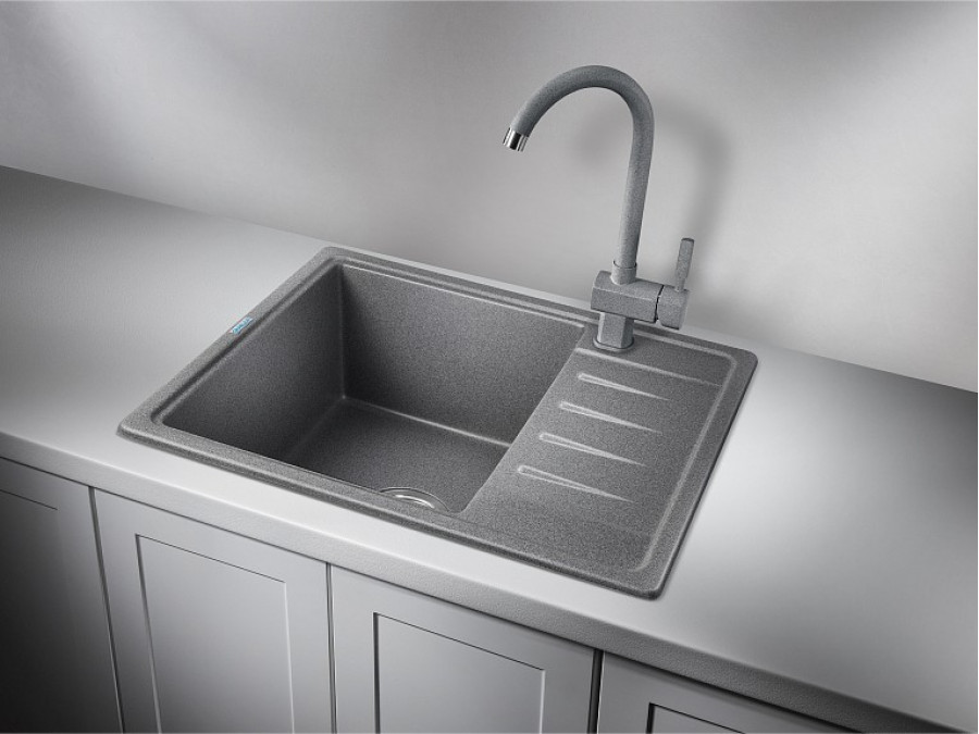 Кухонная мойка GRANULA Standart 5803 кварцевая