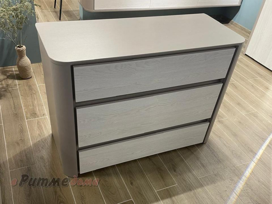 Комод Лацио 1080*448*760 Серый камень