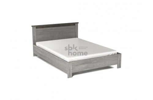 Кровать 1400 Денвер Риббек серый