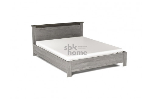 Кровать 1600 Денвер Риббек серый