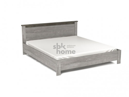 Кровать 1800 Денвер Риббек серый