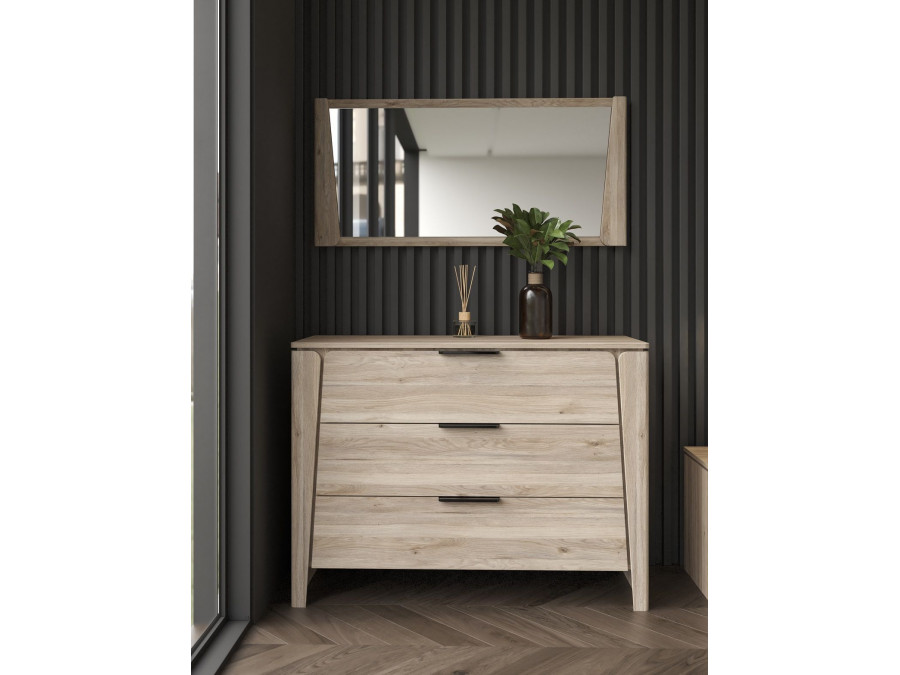Зеркало малое Юта 960*35*550 Дуб Мария